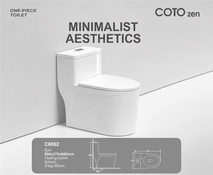 Bồn cầu một khối COTOzen C6082
